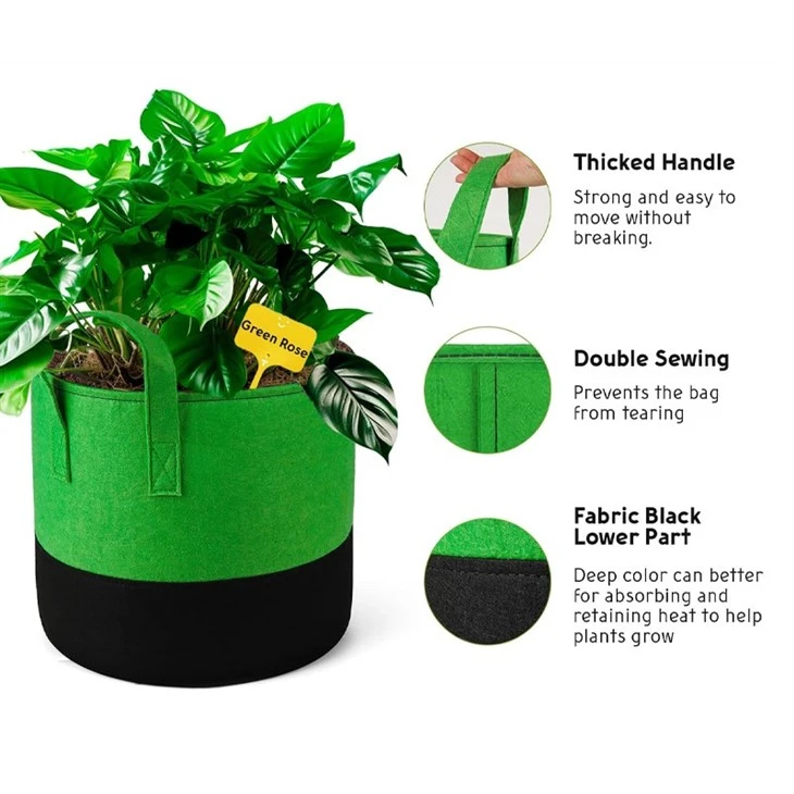 7 Gallon Felt Grow Bag